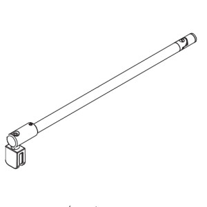HSK Premium E79320 stabilisatiesteun 120 cm chroom *niet meer leverbaar*