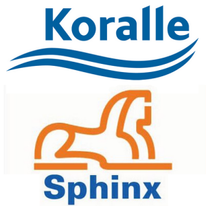 Koralle Supra Top S8L40850 ( L40850 ) ( 2537289 ) compleet strippenset voor pendeldeur 90 (t/m 04.2001)