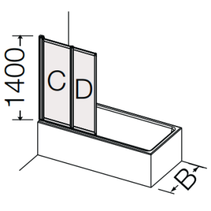 Provex Point - Classic 1206SA00F afwateringsstrip 16mm hoog, transparant