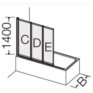 Provex Point - Classic 1207SA00F afwateringsstrip 16mm hoog, transparant