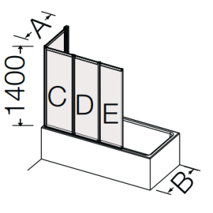 Provex Point - Classic 1208SA00F afwateringsstrip 16mm hoog, transparant