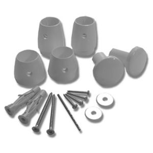 Novellini R01PAGO1-A montageset douchezitje wit 030