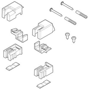 Novellini R03BEPH1-K geleiders chroom