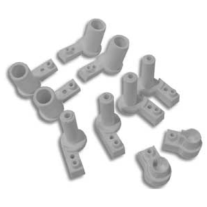 Novellini R04PET-30 scharnierdelenset wit