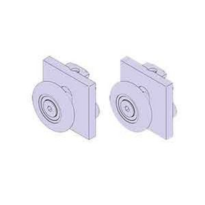 Novellini R08BER02-K set wieltjes chroom