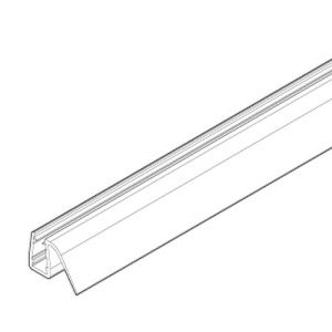 Novellini R51BJAH1-TR horizontale afdichtingsstrip transparant