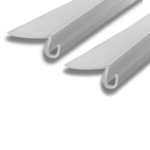 Novellini R51LSR75901-TR set gebogen afdichtingsstrippen voor kwartrond 75x90