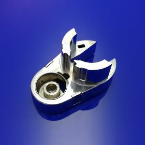 PDPlan Cristal scharnierkap boven (zonder tubobus), chroom *niet meer leverbaar*