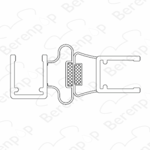 San4U Sealday SD051 magneetstrippenset zijdelings+recht, 200cm, 6-8mm
