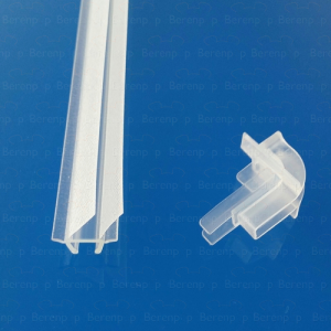 Koralle Edition S8L43350 ( L43350 ) ( 2537319 ) compleet strippenset voor badwand, 1-delige draaideur