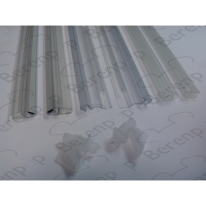 Koralle Facette S8L41864 ( L41864 ) ( 2537264 ) compleet strippenset voor hoekdouche 2-delig