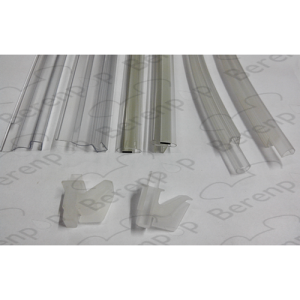 Koralle Facette S8L41865 ( L41865 ) ( 2537263 ) compleet strippenset voor kwartronde douche