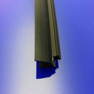 Sealskin Soho SOHO/SW/120/HRZLKSTRP/KF horizontale lekstrip 725mm zwart (korte flap)