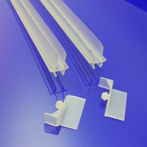 Koralle myDay S8L43851 ( L43851 ) ( 2536375 ) onderstrip (per stuk) voor draaideur en badwand