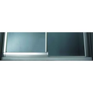 Huppe 1002, 046507 verticale afdichtingsstrip/ magneetstrip *niet meer leverbaar*