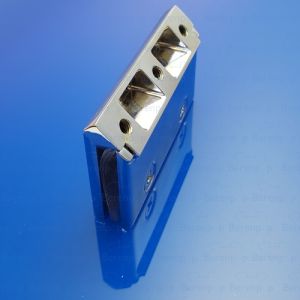 HSK Kienle E87314-2 scharnierdeel glashouder 5-hoek beneden, chroom *niet meer leverbaar*