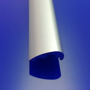 HSK E100050-01 waterdorpel, 100cm, alu mat zilver