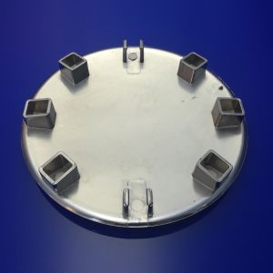 Novellini TAPPIL90-CR40 afdekplaatje ø120mm chroom