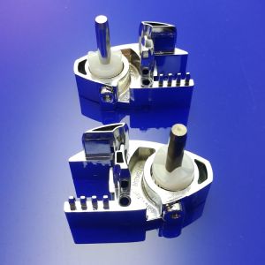 Provex Vario 1232SA28F+ scharnierset zilver/chroom