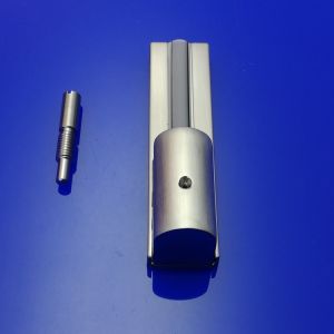 HSK Kienle E87310-2 scharnierdeel wandhouder beneden, RVS-look *niet meer leverbaar*