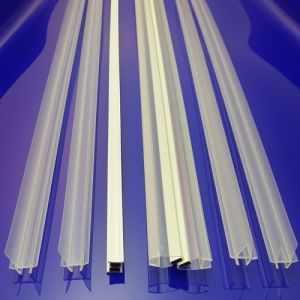 Koralle Edition S8L43263 ( L43263 ) ( 2537320 ) compleet strippenset voor hoekdouche met draaideuren