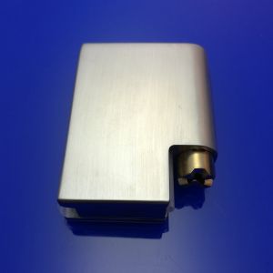 HSK Kienle E87312-4R scharnierdeel glashouder beneden rechts, RVS-look *niet meer leverbaar*