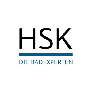 HSK K2 E88315-UL-41 glas-wand bevestiging onder links chroom