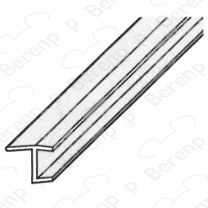Villeroy en Boch Subway PGR60458500009 h-profiel klein, 200cm, 8mm