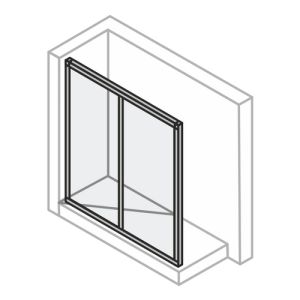 Huppe Classics (2), 024985 verticale afdichtingsstrip