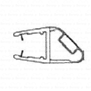 HSK Kienle E87056-1 magneetstrip 45 graden, set van 2 stuks, 200cm, 8mm *niet meer leverbaar*