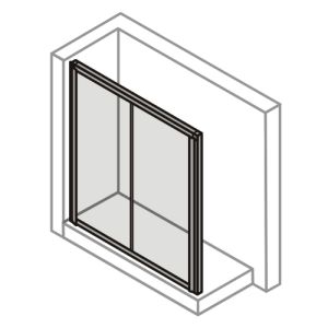 Huppe 1002, 054204 verticale afdichtingsstrip/ magneetstrip *niet meer leverbaar*