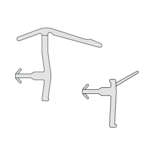 Kermi 2534089 set glasafdichtingen verticaal 200cm
