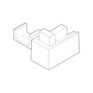 Novellini R06BWMOD1-A ondergeleider wit 030