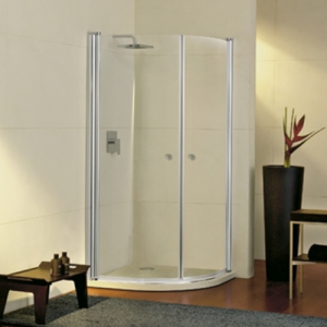 PDPlan Cristal C1006 set lekstrippen 71.6 cm inclusief 4 hoekjes voor kwartronde douche 100x100cm