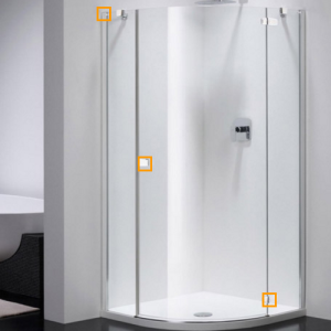 Provex 1236SA00F afwateringsstrip 92cm, 15mm hoog, transparant, voor glasdikte 6mm