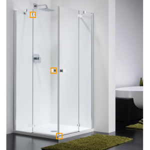 Provex 1235SA00F afwateringsstrip 92cm, 11mm hoog, transparant, voor glasdikte 6mm