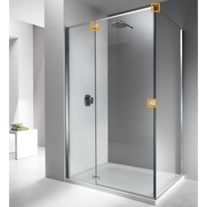 Provex Flat 1325SA07F afdekkappen profielen transparant