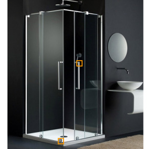 Provex S-Lite 0336BG05F roller compleet chroom (1 st)