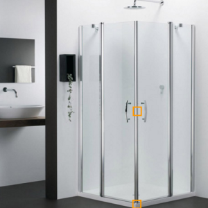 Provex Vario 1232SA05F+ scharnierset chroom