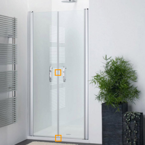 Provex 1246SA00F afwateringsstrip 120cm, 18mm hoog, transparant, voor glasdikte 6mm