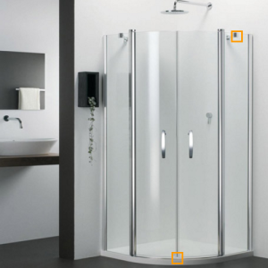 Provex 1246SA00F afwateringsstrip 120cm, 18mm hoog, transparant, voor glasdikte 6mm